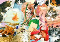 Enjoy 1898 - Curious Cats - 1000 db-os puzzle (1898)