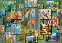 Enjoy 2031 - Woodland Collage - 1000 db-os puzzle (2031)