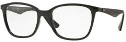 Ray-Ban Rame ochelari de vedere, Ray Ban, RX7066 200, rectangulari, negru, plastic, 52 mm x 17 mm x 140 mm (RX7066 200)