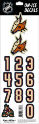 Sportstape ALL IN ONE HELMET DECALS - ARIZONA COYOTES - DARK HELMET Védősisakszám