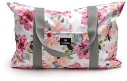 T-tomi Shopper bag extra nagy prémium anyagú bevásárlótáska 40x60cm, Virágok