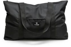 T-tomi Shopper bag extra nagy prémium anyagú bevásárlótáska 40x60cm, Fekete