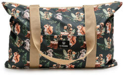 T-tomi Shopper bag extra nagy prémium anyagú bevásárlótáska 40x60cm, Erdő