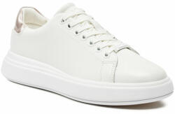 Calvin Klein Sneakers Calvin Klein Cupsole Lace Up Leather HW0HW01987 Alb