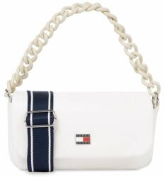 Tommy Hilfiger Дамска чанта Tommy Jeans Tjw City-Wide Flap Crossover AW0AW15936 Ancient White YBH (Tjw City-Wide Flap Crossover AW0AW15936)