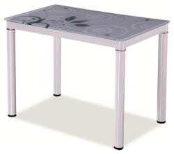 SIGNAL MEBLE Damar étkezőasztal 100 x 60 cm, fehér