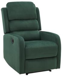 SIGNAL MEBLE Mauri Velvet állítható fotel, zöld