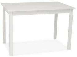 Signal Fiord étkezőasztal 80 x 60 cm, fehér