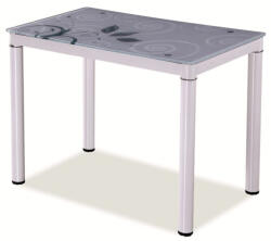 SIGNAL MEBLE Damar étkezőasztal 80 x 60 cm, fehér