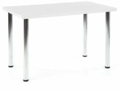 Halmar Modex Maxi étkezőasztal, fehér / ezüst