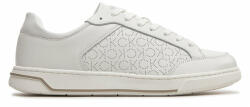 Calvin Klein Sneakers Calvin Klein Low Top Lace Up Lth Perf Mono HM0HM01428 White/Feather Grey Perf Mono 0K8 Bărbați