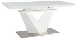 SIGNAL MEBLE Étkezőasztal Alaras III 160 × 90 cm, fehér
