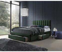 Halmar Grace ágy 160 × 200 cm, sötétzöld