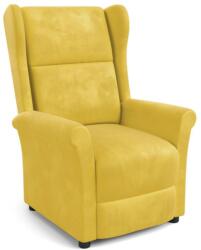 Halmar Agustin 2 állítható fotel, sárga