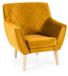 SIGNAL MEBLE Kier II fotel, sárga