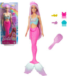 Mattel Barbie Dreamtopia: Varázslatos frizura sellő baba 2024 - Mattel (HRR00) - jatekshop