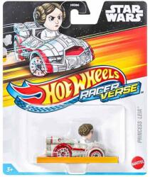 Mattel Hot Wheels: RacerVerse - Star Wars Leia Hercegnő karakter kisautó - Mattel (HKB86/HKC08) - jatekshop