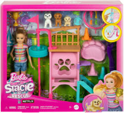 Mattel Barbie: Stacie to the Rescue - Kutyaiskola játékszett kiegészítőkkel - Mattel (HRM10) - jatekshop