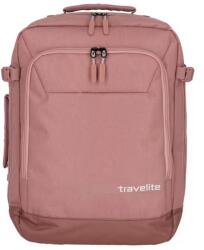 Travelite rózsaszín kaptármintás kézi / hátitáska kick off 6912-14