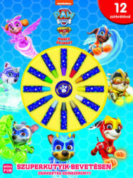  Mancs Őrjárat - Mighty pups - Szuperkutyik bevetésen - Zsírkrétás színezőkönyv