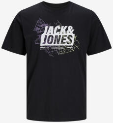 JACK & JONES Férfi Jack & Jones Map Póló S Fekete
