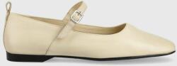 Vagabond Shoemakers bőr balerina cipő Delia bézs, - bézs Női 38