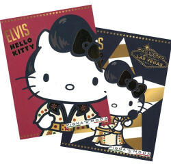Pigna Füzet A/5 Hello Kitty Elvis kockás (224863K)