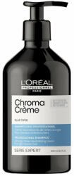 L'Oréal Serie Expert Chroma Créme Ash Blue hamvasító sampon, 500 ml