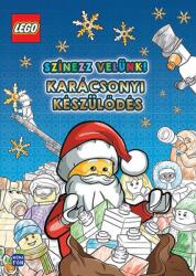Móra Könyvkiadó Lego - Színezz velünk! - Karácsonyi készülődés - book24