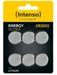 Intenso CR2025 Lítium Gombelem 6db/csomag - bolt