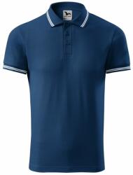 MALFINI Tricou de bărbați polo Urban - Albastru de miezul nopții | 2XL (2198717)