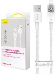 Baseus Kiegészítő / Explorer USB-Lightning 1m White Kábel (217756)