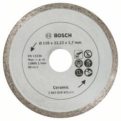 Bosch Disc de taiere diamantat pentru placi ceramice si gresie Ø 110 mm (2607019471) Disc de taiere