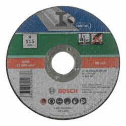 Bosch Disc de taiere, varianta dreapta metal D= 115 mm; grosime= 2, 5 mm (2609256315)