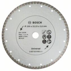 Bosch Disc de taiere diamantat Turbo, Ø 230 mm (2607019483)