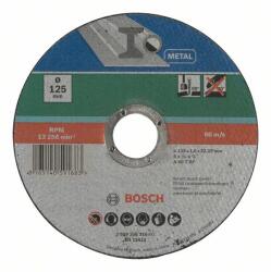 Bosch Disc de taiere, varianta dreapta metal D= 125 mm; grosime= 1, 6 mm (2609256316) Disc de taiere