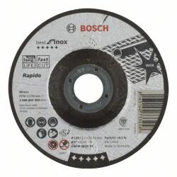 Bosch Disc de taiere cu degajare Best inox - Rapido A 60 W INOX BF, 125 mm, 1, 0 mm (2608603493)