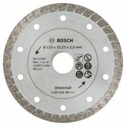 Bosch Disc de taiere diamantat Turbo, Ø 125 mm (2607019481) Disc de taiere