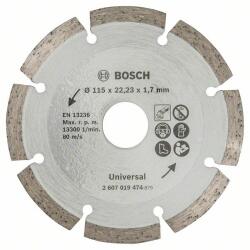Bosch Disc de taiere diamantat pentru materiale de constructii, Ø 115 mm (2607019474)