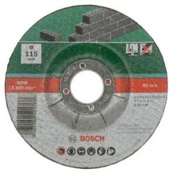 Bosch Set 5 discuri taiere piatra 115 mm x 2.5mm (2609256334) Disc de taiere