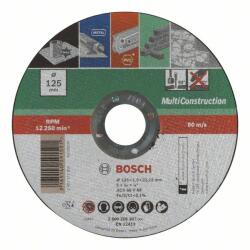 Bosch Disc de taiere, varianta dreapta, Multi Construction D= 125 mm (2609256307) Disc de taiere