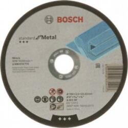 Bosch Disc de taiere Standard pentru Metal 150x2, 5x22, 23mm (2608619774) Disc de taiere
