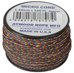 ATWOOD® Micro frânghie (125 picioare) - dungi întunecate (MCCB24)