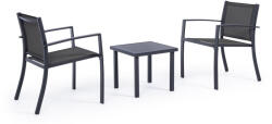 Bizzotto Set mobilier gradina gri antracit auri 58x58x45 cm, 45x45x38 cm (0663396)