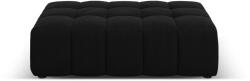 Micadoni Puf Jennifer cu tapiterie din catifea, negru (MIC_POUF_51_F1_JENNIFER7)