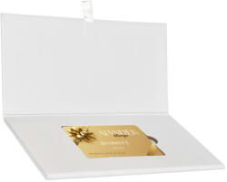 Prémium ajándékdoboz Exkluzív kártyatartó boríték - Fehér - 19 x 9 cm