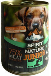 Spirit of Nature Puppy Hypoallergén konzerv - bárány, mezei nyúl - 400 g