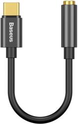 Baseus L54 3.5 Jack/USB Type-C Audió Adapter - Fekete