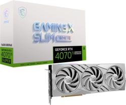 MSI GeForce RTX 4070 Ti SUPER GAMING X SLIM WHITE 16GB GDDR6X 256bit (V513-626R) Placa video