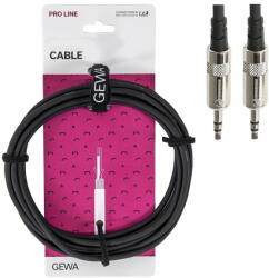 GEWA Cablu echipat - Gewa Pro Line 3.5 mini jack stereo (190713)